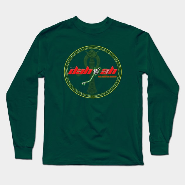 dahLogoRed Long Sleeve T-Shirt by dahJah